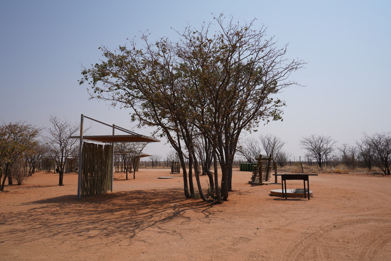 Picnic sites at Olifantsrus Etosha National Park